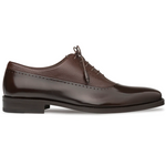 Mezlan Postdam Deerskin Calfskin Shoes Brown