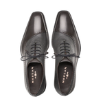 Mezlan Postdam Deerskin Calfskin Shoes Grey (16409)