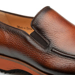 Mezlan Prego Deerskin Rubber Lite Loafers Dark Cognac (20963)