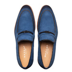 Mezlan Puerto Suede Rubber Lite Loafers Cobalt (20837)