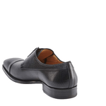 Mezlan Pulpi Peccary Cap Toe Shoes Black