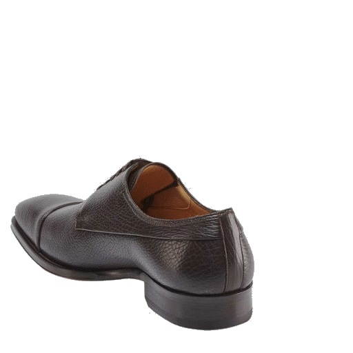 Mezlan Pulpi Peccary Cap Toe Shoes Brown