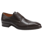Mezlan Pulpi Peccary Cap Toe Shoes Brown