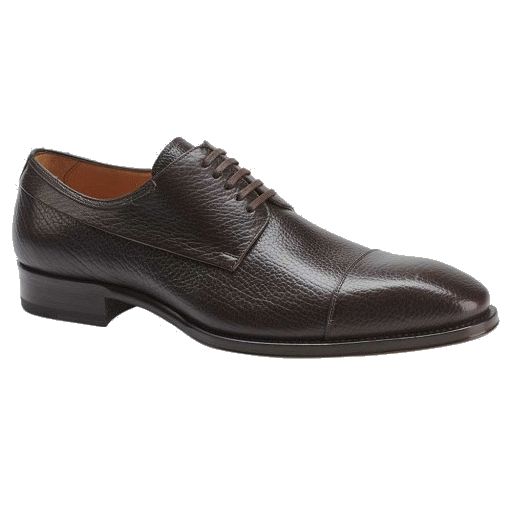 Mezlan Pulpi Peccary Cap Toe Shoes Brown