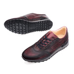 Mezlan Rais Hi Fashion Sneakers Burgundy