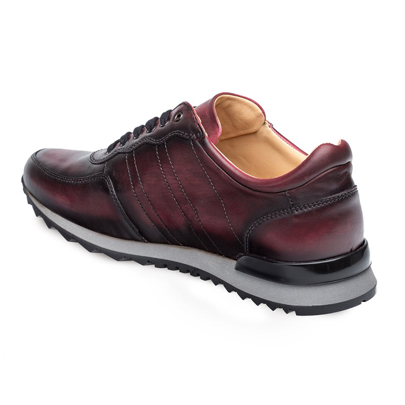 Mezlan Rais Hi Fashion Sneakers Burgundy