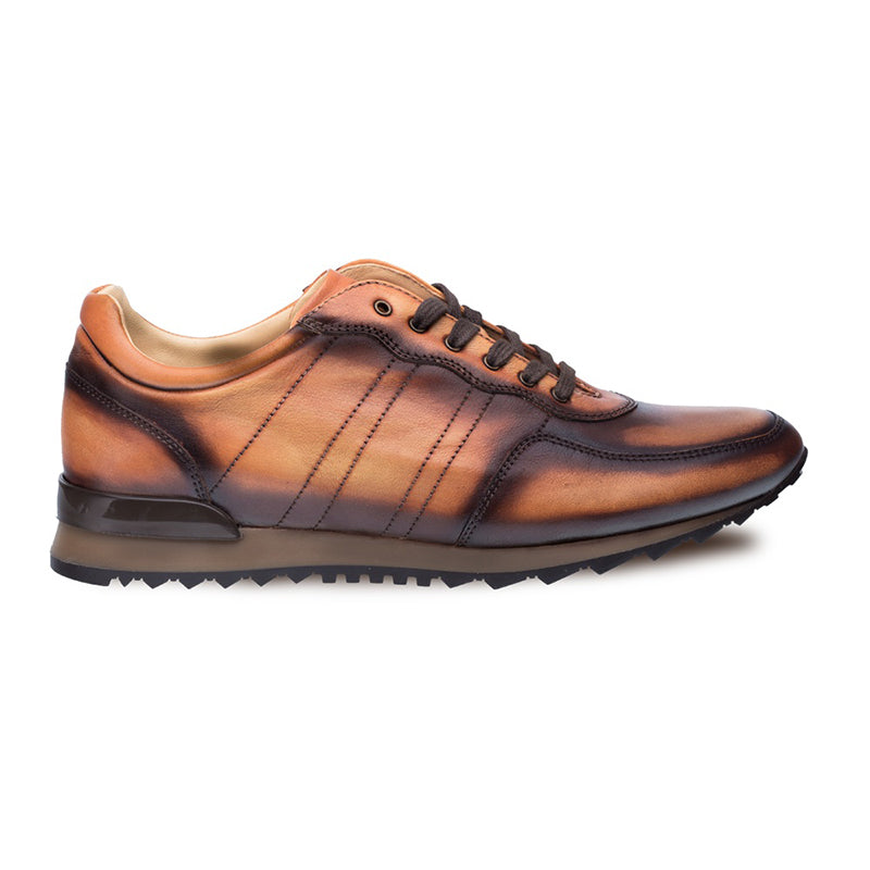 Mezlan Rais Hi Fashion Sneakers Whiskey