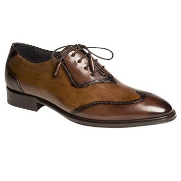 Mezlan Ranieri Wingtip Oxfords Cognac / Tan