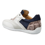 Mezlan Raphaelle Multi Material Sneakers White Multi