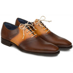 Mezlan Renato Calfskin Shoes Brown Multi