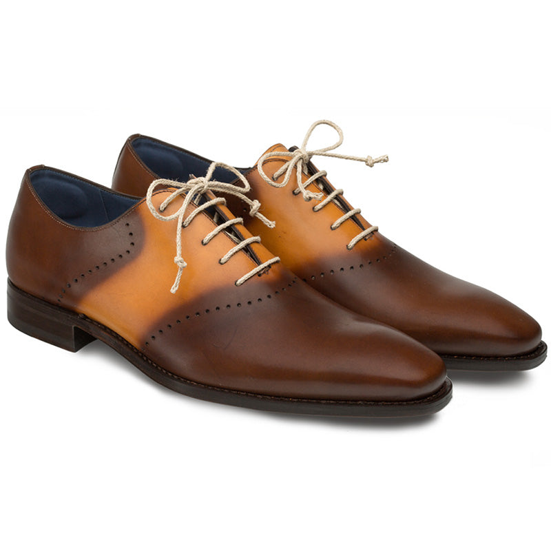 Mezlan Renato Calfskin Shoes Brown Multi
