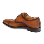 Mezlan Republic Cap Toe Blucher Tan