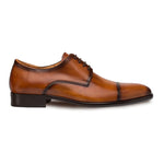 Mezlan Republic Cap Toe Blucher Tan