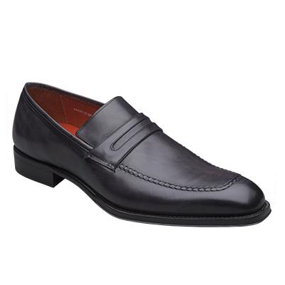 Mezlan Riane Penny Loafers Graphite