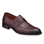 Mezlan Riane Penny Loafers Grape