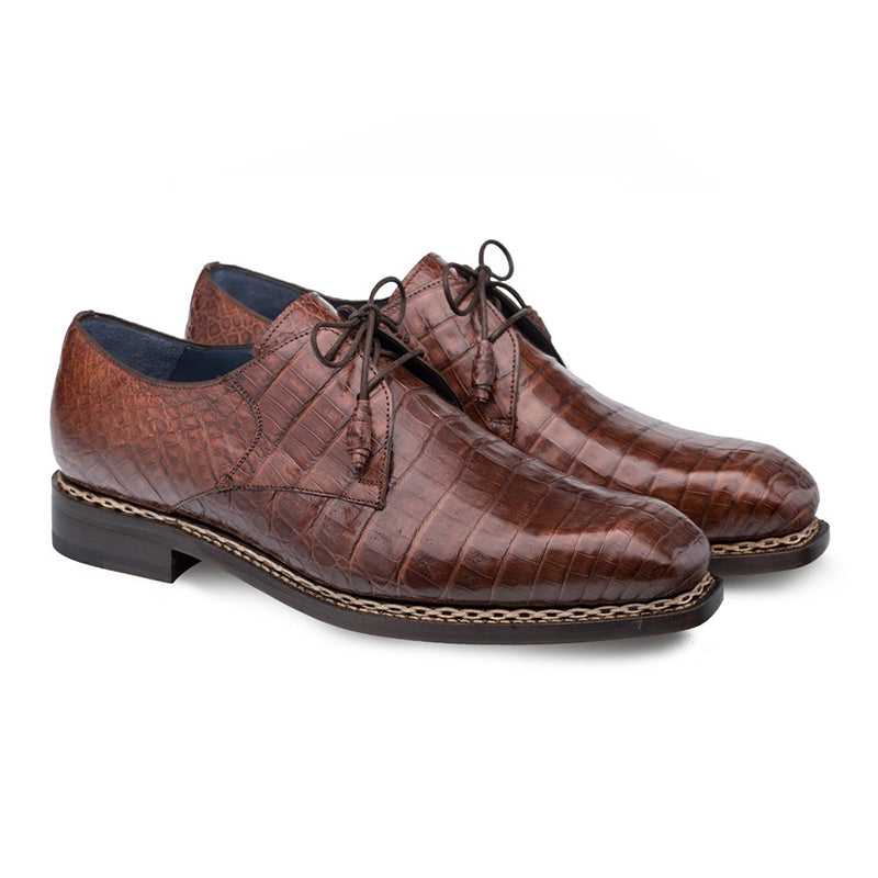 Mezlan Riga Crocodile Shoes Sport