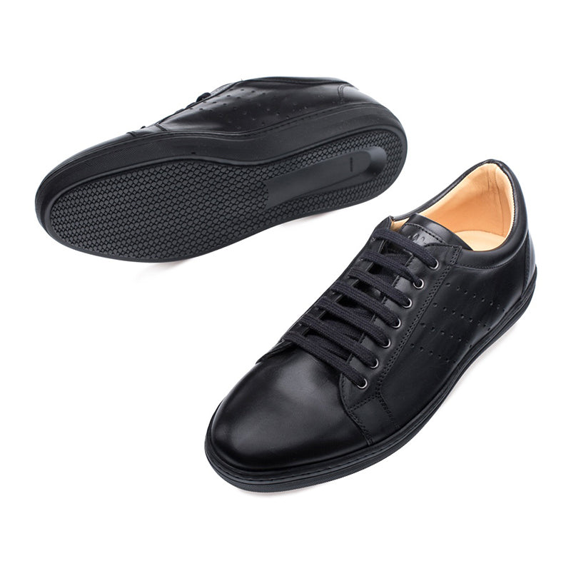 Mezlan Rimini Lace-Up Sneaker Graphite