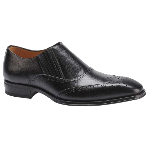 Mezlan Rioja Wingtip Loafers Black