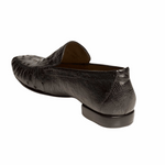 Mezlan Rollini Ostrich Loafers Black