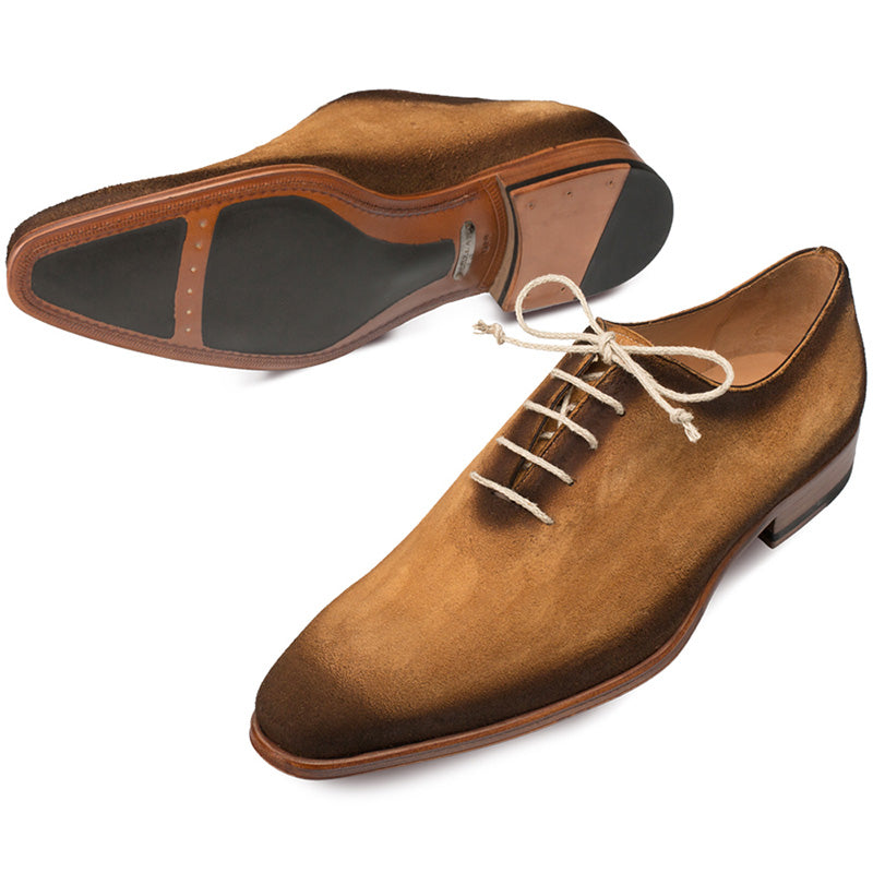 Mezlan Rossini Suede Oxfords Honey
