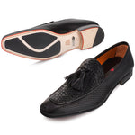 Mezlan Rubini Tassel Loafers Black