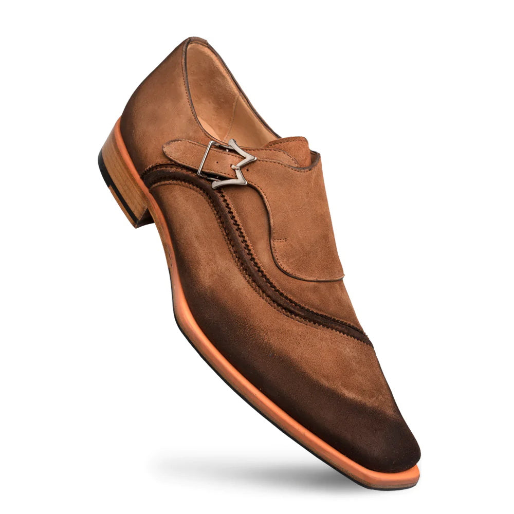 Mezlan S109 Suede Monk Strap Sport