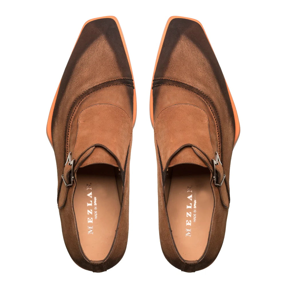 Mezlan S109 Suede Monk Strap Sport