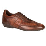 Mezlan Sagan Calfskin Sneakers Dark Brown / Cognac