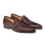 Mezlan San Luce Calfskin Penny Loafer Brown