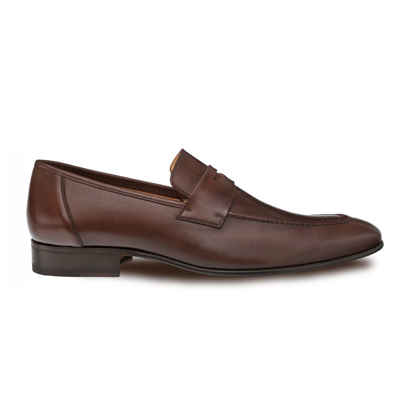 Mezlan San Luce Calfskin Penny Loafer Brown