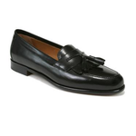 Mezlan Santander Fringe Tassel Loafers Black