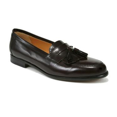 Mezlan Santander Fringe Tassel Loafers Burgundy