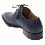 Mezlan Saturno Lace Up Shoes Medium Blue