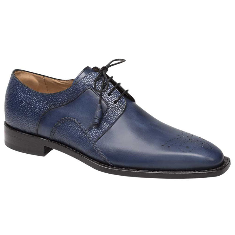 Mezlan Saturno Shoes Medium Blue