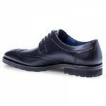 Mezlan Sharif Calfskin Oxford Shoes Black