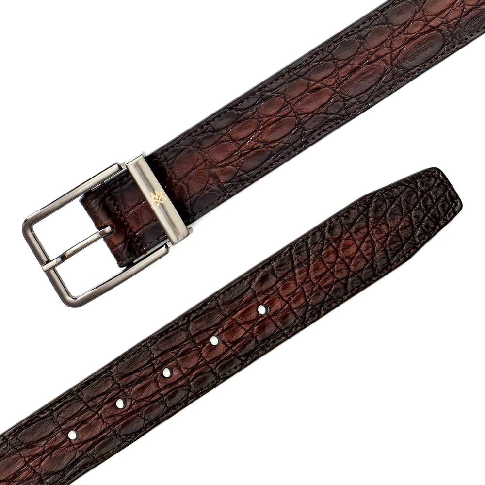Mezlan Signature Crocodile Belt Sport