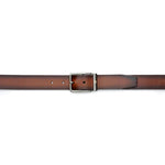 Mezlan Signature Patina Belt Cognac