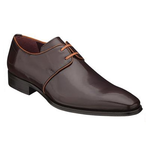 Mezlan Siro Plain Toe Shoes Brown / Orange