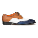 Mezlan Stratos Wing Tip Oxford Blue Multi