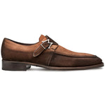 Mezlan Suede Monk Strap Shoes Sport