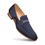 Mezlan Suede Ornament Loafer Blue (S20272)