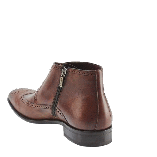 Mezlan Taberna Monk Strap Boots Cognac