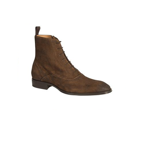 Mezlan Tarzo II Suede Lace Up Boots Brown