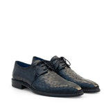 Mezlan Tillson Ostrich Plain Toe Blucher Brandy (4732-S) main image 0