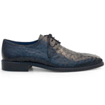 Mezlan Tillson Ostrich Plain Toe Blucher Brandy (4732-S) main image 1