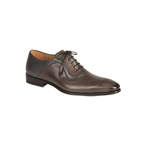 Mezlan Tito Medallion Toe Oxfords Graphite