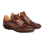 Mezlan Tivoli Lace Up Shoes Cognac