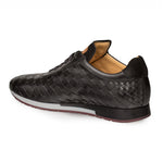 Mezlan Toronado Woven Sneaker Black