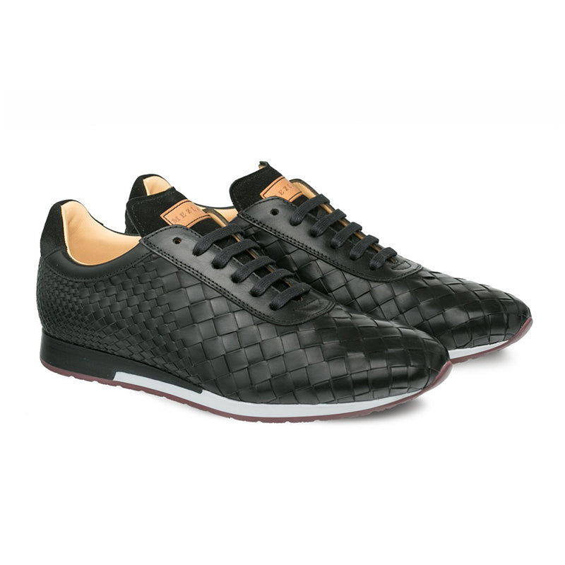 Mezlan Toronado Woven Sneaker Black