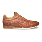 Mezlan Toronado Woven Sneaker Cognac